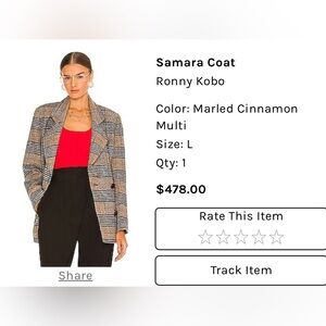 Ronny Kobo Samara Coat